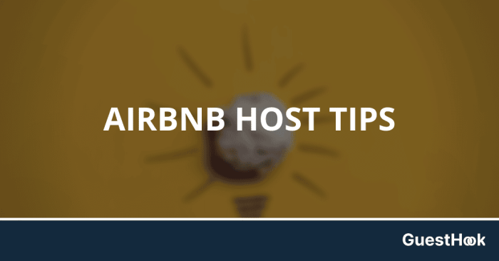 Airbnb host tips