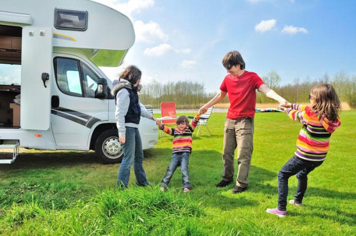 RV travel with kids